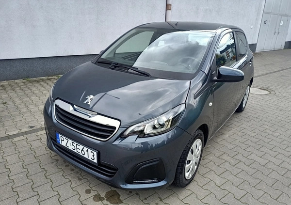Peugeot 108 cena 25900 przebieg: 54000, rok produkcji 2015 z Dobrzyca małe 232
